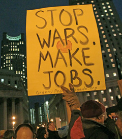 Occupy Peace - Stop Wars. Make Jobs